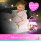 2Pepers Make Your Own Unicorn Night Light Arts and Crafts for Kids, DIY Unicorns Gifts for Girls Ages 2 3 4 5 6 7 8 Years Old, K
