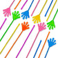 Super Z Outlet Vinyl Glitter Mini Sticky Hands Toys for Children Party Favors, Birthdays - 1 1/4 (72 Count)