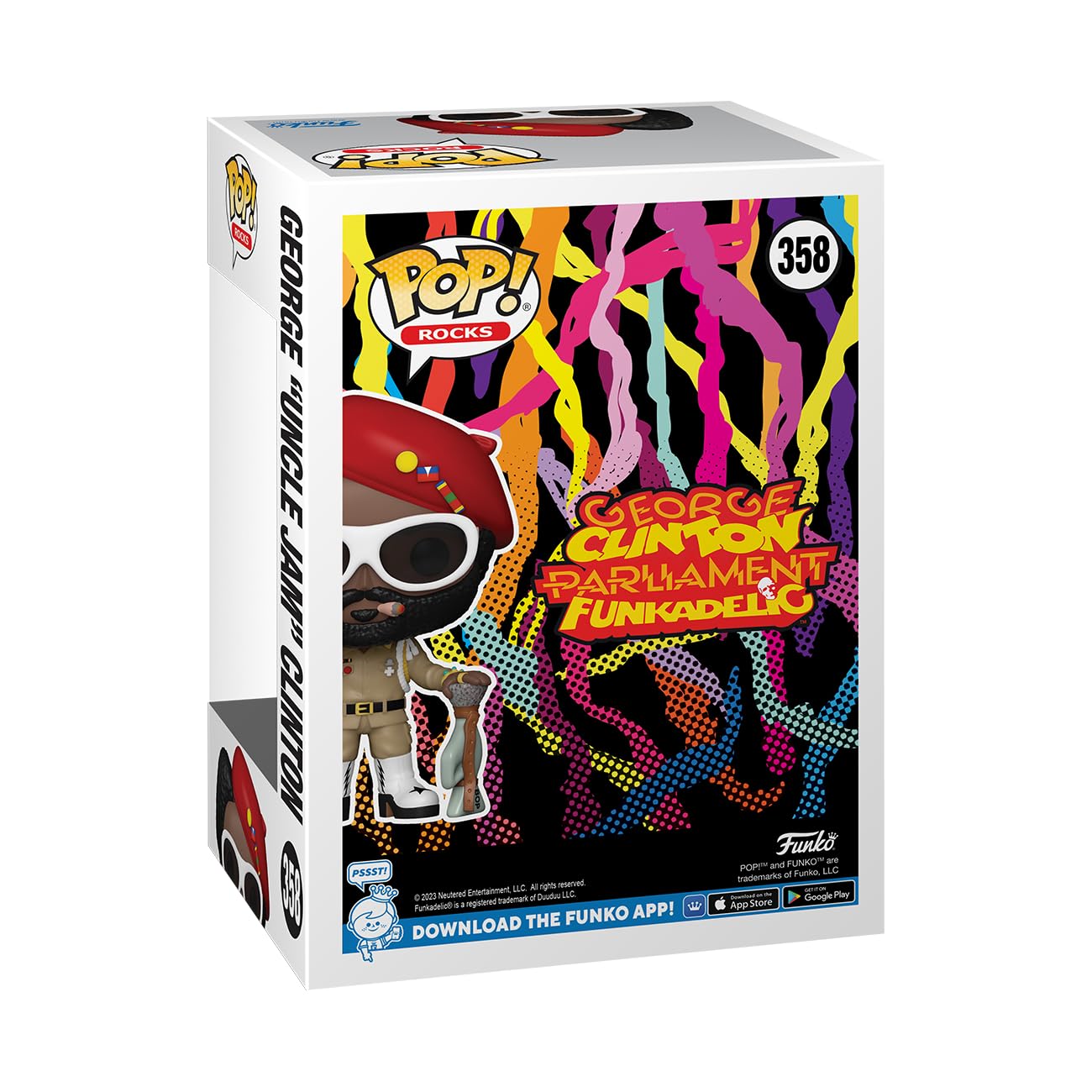 Funko Pop! Rocks: George Clinton - Parliament Funkadelic - Collectable Vinyl Figure - Gift Idea - Official Merchandise - For Kid