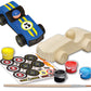 Works of Ahhh... Mini Craft Set - Race Car Build & Paint Family Craft Set