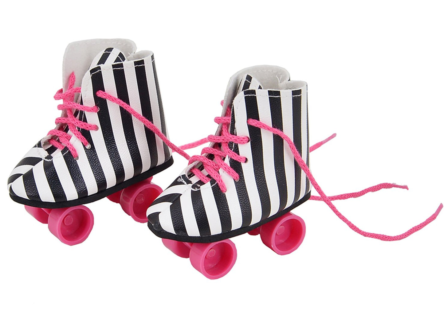 Ebuddy 18 Inch Doll Shoes Doll Accessories 2 Pairs Rockin Roller Skates For 18 Inch Dolls