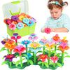 CENOVE Toddler Building Blocks - STEM Educational Toy for Ages 3-6, Multicolor, Model 1102, Brain Development with Storage Box
