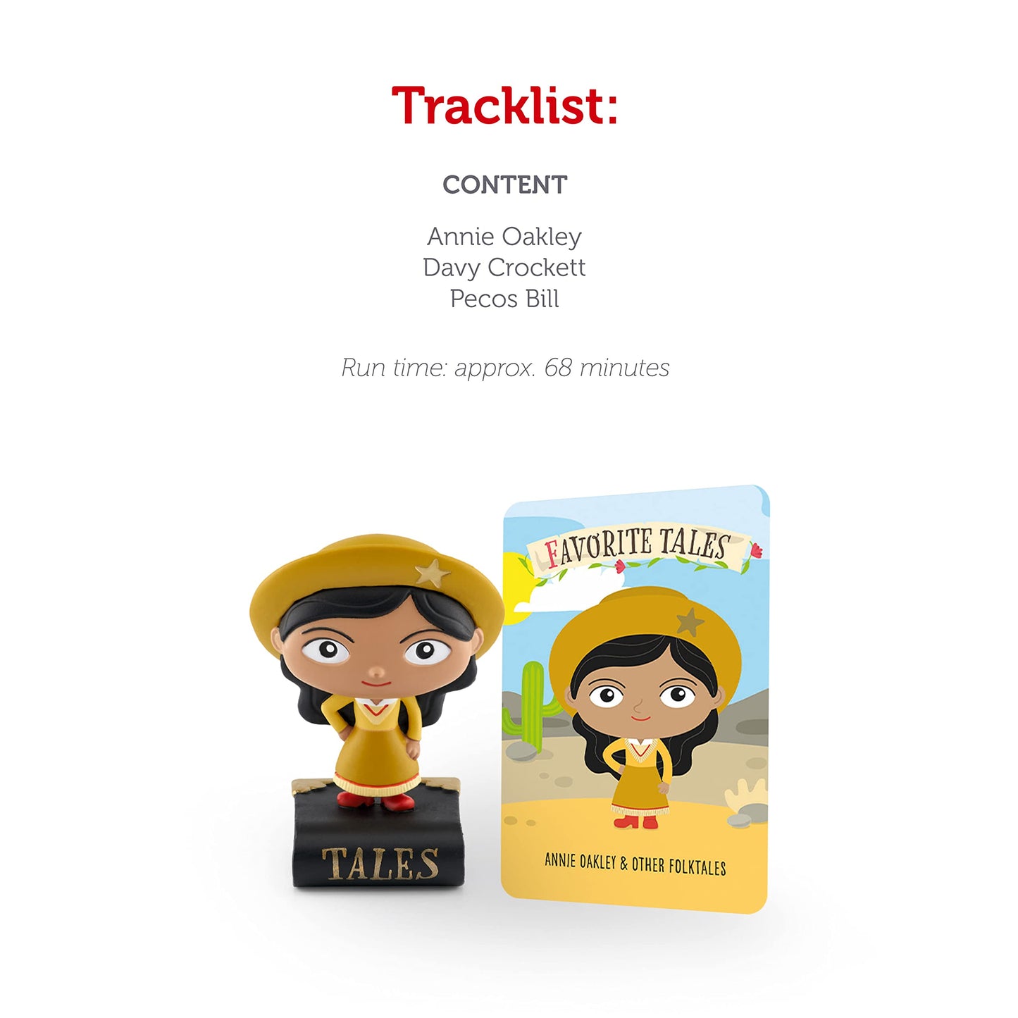 Tonies Favorite Tales: Eloise & Other Folktales Audio Toy Figurine, narrated by Celebrity Voices