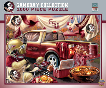 Masterpieces 1000 Piece Jigsaw Puzzle For Adults - Ncaa Florida State Seminoles Gameday - 19.25'X26.75'