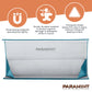 Paramint Matshield Turquoise, Durable Playmat Case - Compatible With Magic The Gathering, Mtg Play Mat Tube - Mtg Accessories -,
