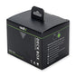 Vault X Exo-Tec Modular Sideloading Deck Box Module For 100+ Tcg Cards. Detachable Magnetic Lid. Fits Commander & Standard Trading Cards. (Black/Electric Green)
