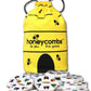 HoneyCombs Matching Game for Kids & Families - Educational, Award-Winning, Resin, Multicolore (Jaune / Noir), Model PIA04914