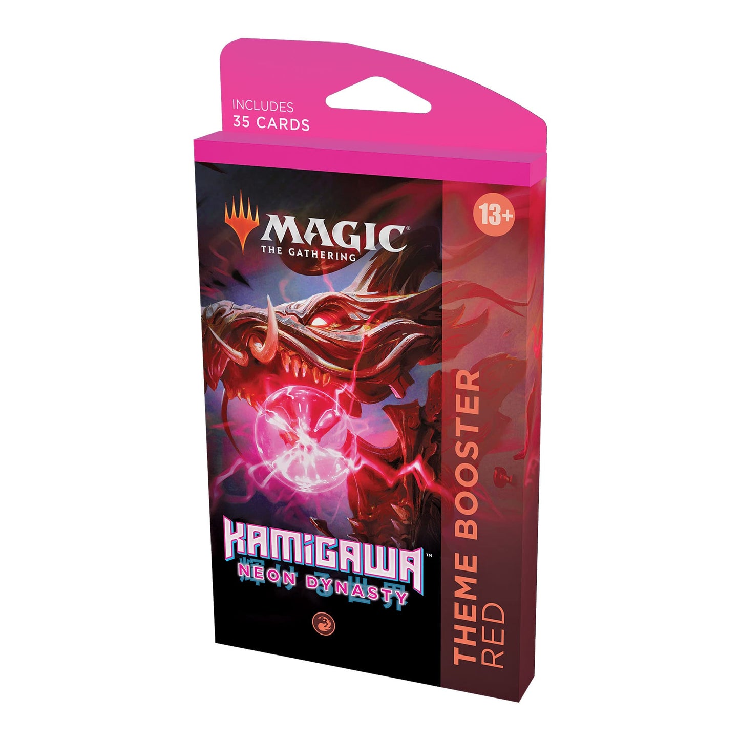 Magic The Gathering - Kamigawa Red Themed Booster - Neon Dynasty (35 Cards) | English, Multicolor