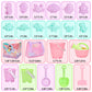 Tagitary Beach Sand Toys Set for Kids 3-10 with Bucket Watering Can Shovel Rake Sand Molds Beach Shell Bag