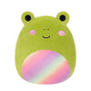 Squishmallows Original 8-Inch Doxl The Rainbow Frog - Official Jazwares Plush - Collectible Soft & Squishy Frog Stuffed Animal Toy - Add To Your Squad - Gift For Kids, Girls & Boys