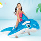 Intex Lil' Whale Inflatable Pool Float: Animal Pool Toy For Kids – 2 Heavy-Duty Handles – 88Lb Weight Capacity – 60' X 45' – For Ages 3+