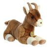 Aurora Realistic Miyoni Goat Stuffed Animal - Lifelike Detail - Cherished Companionship - Brown 14 Inches