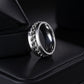 Udolfly Mens Fidget Rings Anxiety Rings For Men Womens Chain Spinner Rings For Adults Titanium Steel Ring Chain Silver Size 13