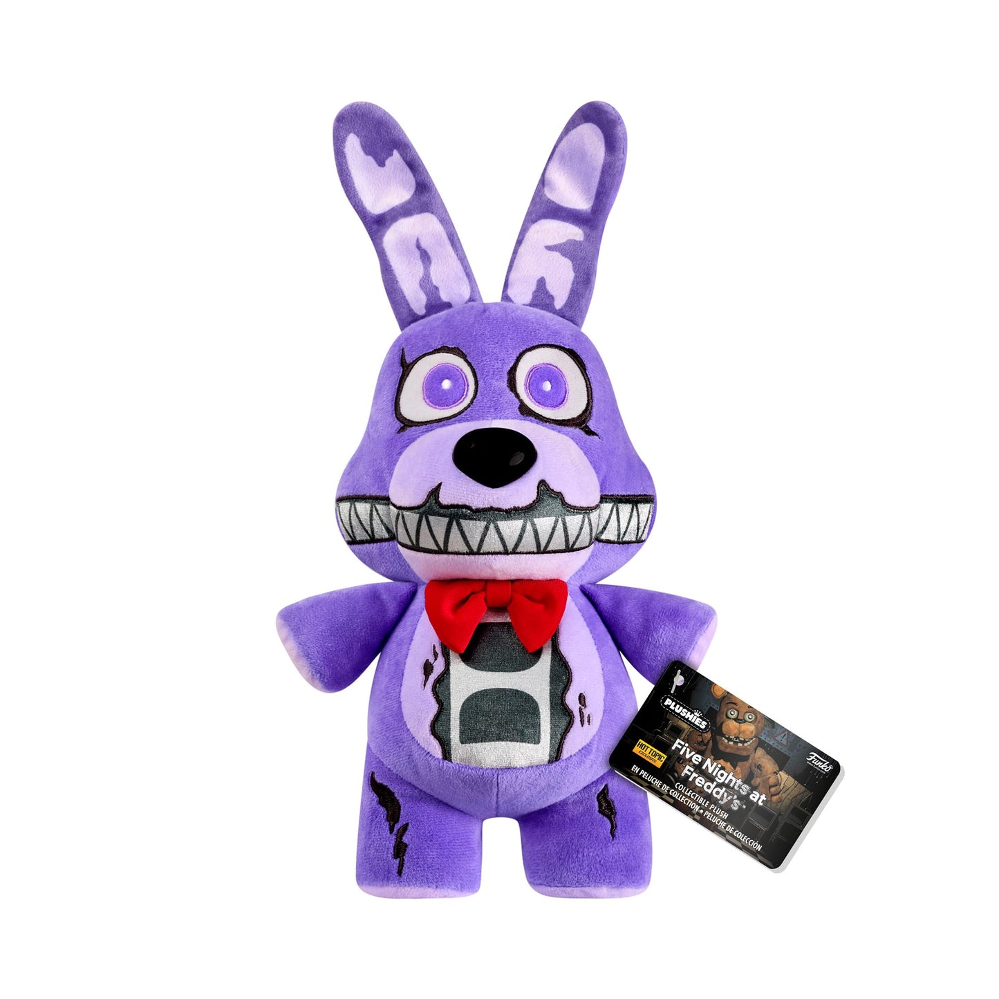 Funko Pop! Plush Jumbo Nightmare Bonnie 10" - Purple Fabric - Model 68720