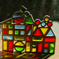 Agirlgle Wood Building Blocks Set For Kids 24 Pcs Rainbow Stacker Stacking Game Construction Toys Set Preschool Colorful Learning Educational Toys - Geometry Wooden Blocks For Boys & Girls