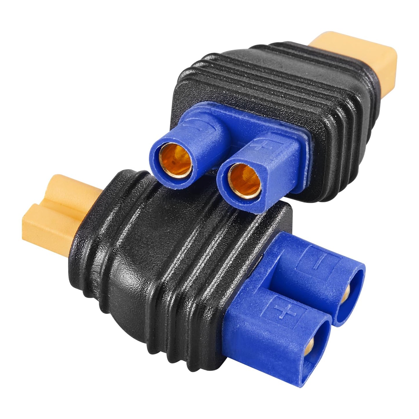 Laisomeke 2 Pack XT30 Male to EC3 Female Mould Type Adapter no Wire Connector Adapter for LiPO Battery