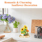 Oltlyunh Flowers Bouquet Building Blocks Set,Mini Bricks Artificial Flower Set,Diy Sunflower Botanical Collection,Bonsai Tree Fr