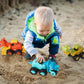 Likee Dinosaur Toy Cars For Toddlers 1-3 Boys, Large Construction Toys Truck For Kids 2-4 Birthday Gift, 4 Pcs Press Go Vehicles Playset, Push And Go Friction Racing Cars For 18+ Months Baby Infant