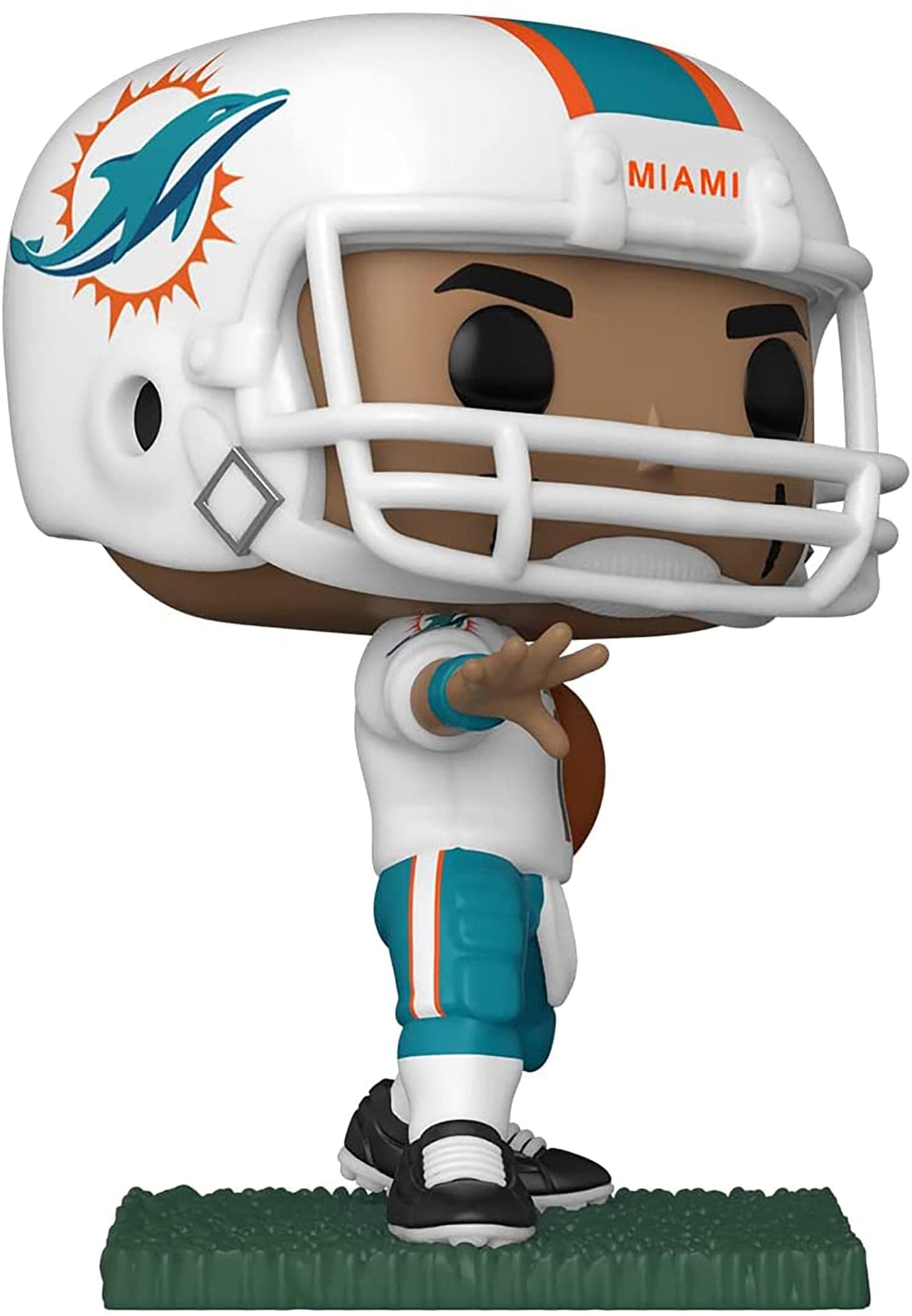 Funko POP NFL Tua Tagovailoa Figure, 3.75" Vinyl, Multicolor, Away Uniform, Model 50096