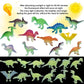 Mini Luminous Dinosaur Toys for Kids 3-5,24 Pack Realistic Toddler Dinosaur Toy Set,Educational Dinosaurs for Kids 3-5,Perfect D