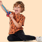 Heroes of Goo Jit Zu DC Superman Hero Set - Soft, Sliey, Elastic Heroes 41233 Red/Blue