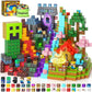 Imagiomo 500PCS Magnetic Blocks for Kids Ages 48, Magnetic Building Blocks Cubes with Storage Box, STEM Educational Sensory Toy