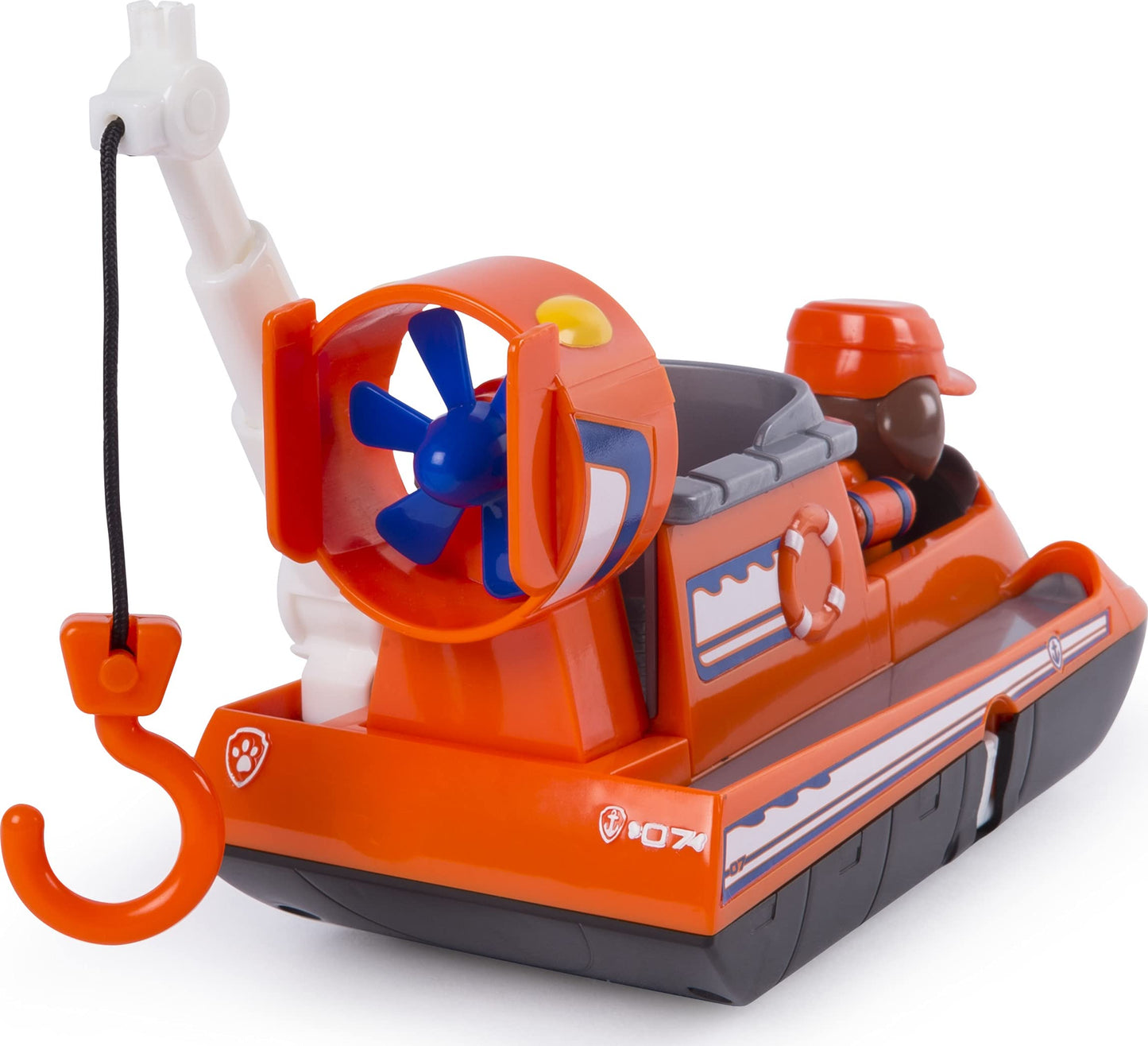 Paw Patrol Ultimate Rescue - Zumas Ultimate Rescue Hovercraft With Moving Propellers And Rescue Hook, For Ages 3 And Up
