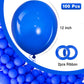 Garma Blue Balloons 12 Inch, 100Pcs Blue Latex Party Balloons For Balloons Arch As Christmas, Birthday, Graduation, Wedding, Bab