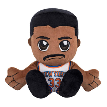 Bleacher Creatures New York Knicks Patrick Ewing 8'' Nba Kuricha Sitting Plush - Soft Chibi Inspired Nba Legend