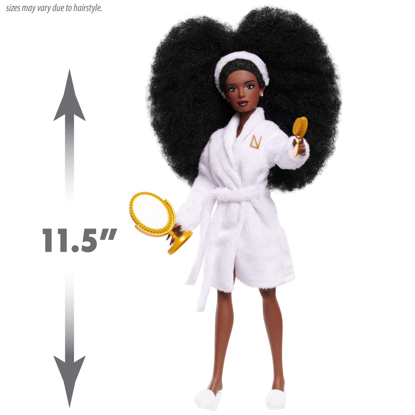 Naturalistas Fashion Pack Wash Day 5-Piece Outfit And Accessories Set For 11.5-Inch Tall Naturalistas Dolls, Designed And Developed By Purpose Toys (Doll Sold Separately)