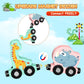 Zeoddler Toys For Toddlers, 11 Magnetic Wooden Animals Train Set, Montessori Toys For Toddlers, Preschool Learning Activities For Kids, Birthday Gifts For Boys, Girls