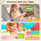 Joycat Talking Flash Cards For 2+ Toddlers Clear Voice & Thick Cards & Easy To Slide In And Out, Independent Play & Speech Development Toys, 16 Topics