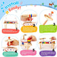 WINGYZ Baby Drum Set – 9-in-1 Wooden Musical Instruments, Montessori Music Toys, 16'' L x 10'' W x 10'' H, Multicolor, Model Xyl