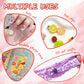 Ywevyezc Slime Making Kit Supplies, 163 Pack Slime Mix Ins Accessories Slime Add Ins Foam Glitter Slime Charm Bulk Fishbowl Bead