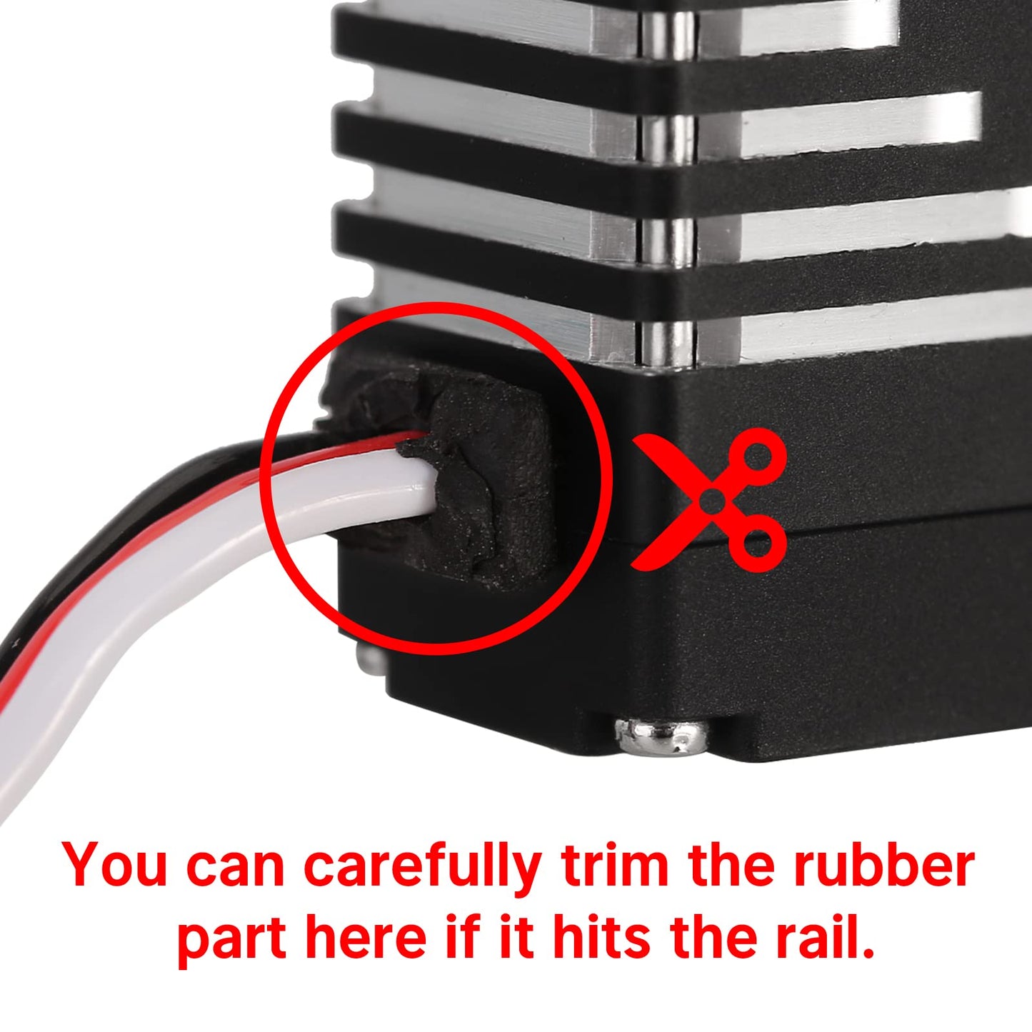 INJORA Coreless High Torque Micro Servo with Mount and Servo Horn for SCX24 C10 JLU Bronco Axial 1/24 RC Crawler Car Upgrade Par