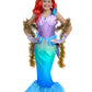 Spooktacular Creations Halloween Mermaid Costume for Girls, Blue Little Mermaid Dress, Princess Dress Up for Girls 4-6 Toddler P