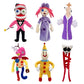 Vaoux 6 Pcs Digital Circus Plush Toy,The Amazing Plushies Toy,Stuffed Animal Plushie Doll Gift For Kids And Fans.