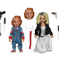 Bride Of Chucky - Chucky And Tiffany 2-Pack - 8' Clothed Action Figure