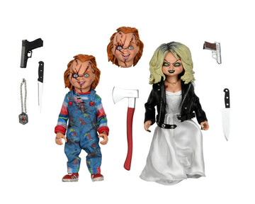 Bride Of Chucky - Chucky And Tiffany 2-Pack - 8' Clothed Action Figure