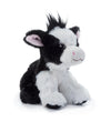 The Petting Zoo Cow Plush Toy, 6" Stuffed Animal, Recycled Material, Multi-Color, Model 421024