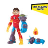 Ben 10 Omni-Glitch Heroes: Ben-Heatblast-Shock Rock
