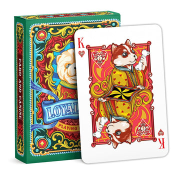 99Fox Loyal Dog Playing Cards For Adults Teens Family Royalty Animal Themed Card Gifts