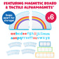 Educational Insights Abc Arc Mat Alphamagnets Small Group Set - Alphabet Puzzles For Kids, Letter Learning Kit, Preschool Classr
