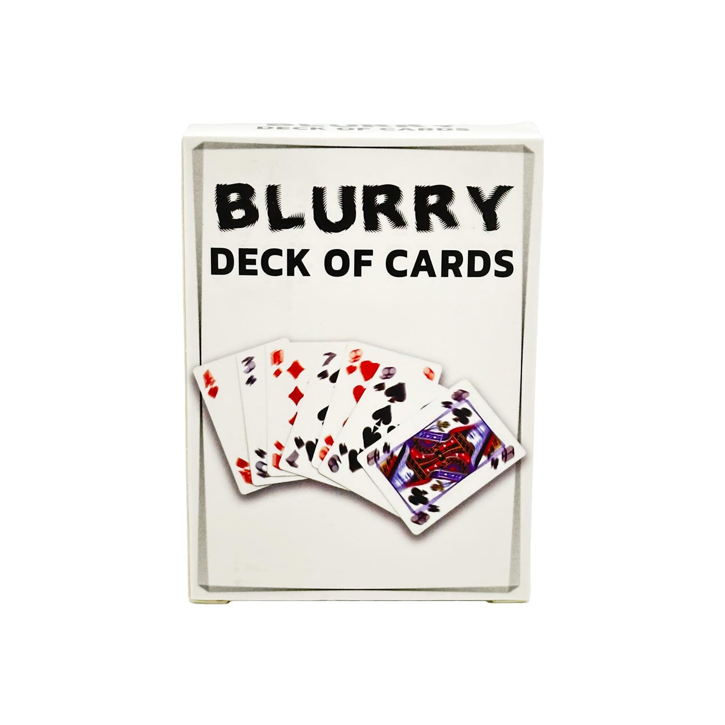 Island Dogs Blurry Deck Of Playing Cards - The Ultimate Gag Gift For Gamers, Card Enthusiasts, And Prank Lovers - Hilarious Gift - 52 Difficult-To-Read Cards
