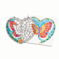 Melissa & Doug Stained Glass Butterfly Art Kit| Arts and Crafts for Kids Age 5+ | Kids Craft Kits | Kids Activity Window Art Kit