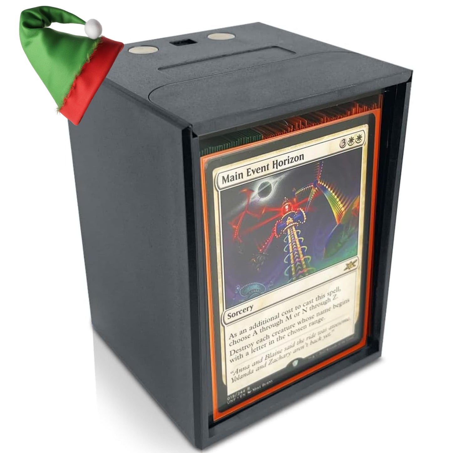 Almilla 100+ Mtg Deck Box - Durable, Modular Commander Deck Box With Magnetic Closure, Fits 100 Double-Sleeved Cards