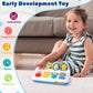 Montessori Cause And Effect Toy 6-12 Months, Baby Push Button Pop Up Animal Toy, Interactive Sensory Toys For Toddlers 1 2 3, De