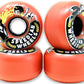 Speedlab Wheels Nastyboh Red Skateboard Wheels  56mm 87a (Set of 4)