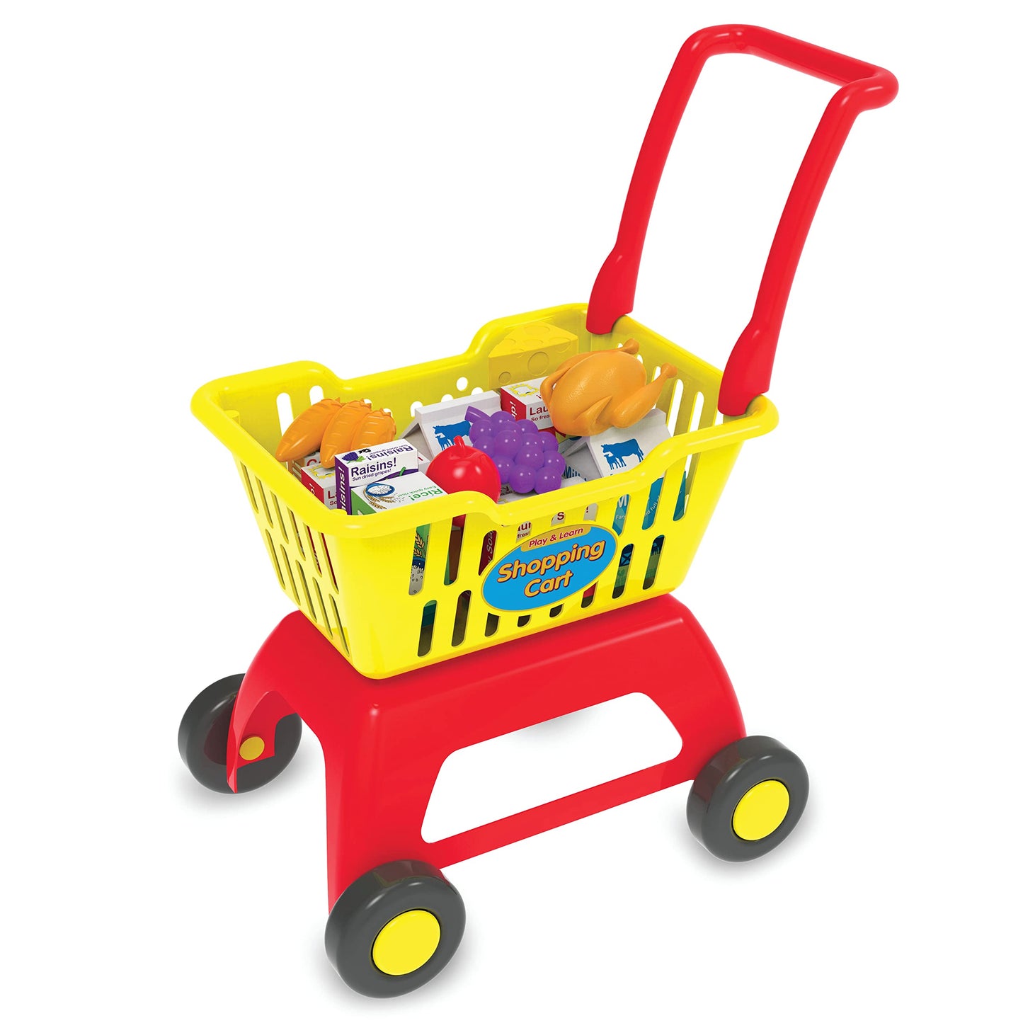 The Learning Journey: Play & Learn Shopping Cart - Toddler Toys & Activities For Ages 3 Years And Up - Award Winning Educational