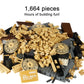 Apostrophe Games Big Ben Building Block Set - 1,666 Pieces, Plastic, Multicolor - Architecture Model for Kids and Adults